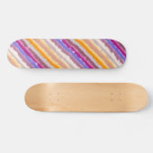 Abstrakte Studio-Streifen Skateboard (Horizontal)