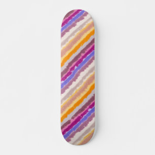 Abstrakte Studio-Streifen Skateboard