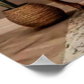 Abstrakte Sun #3 Wall Art Poster (Ecke)