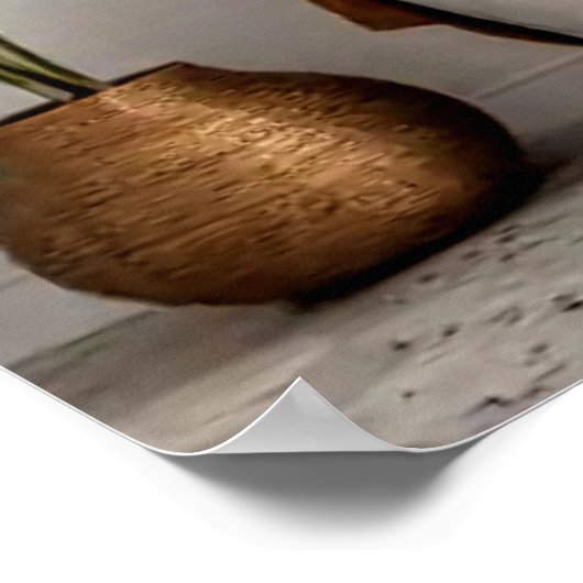 Abstrakte Sun #4 Wall Art Poster (Ecke)