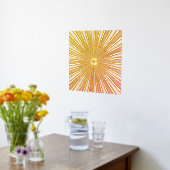 Abstrakte Sun Foliendrucke (Ablage(Küche))