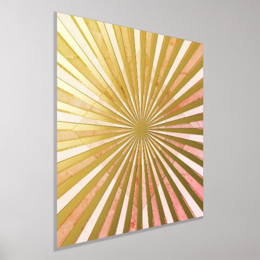 Abstrakte Sun Foliendrucke (Ablage )