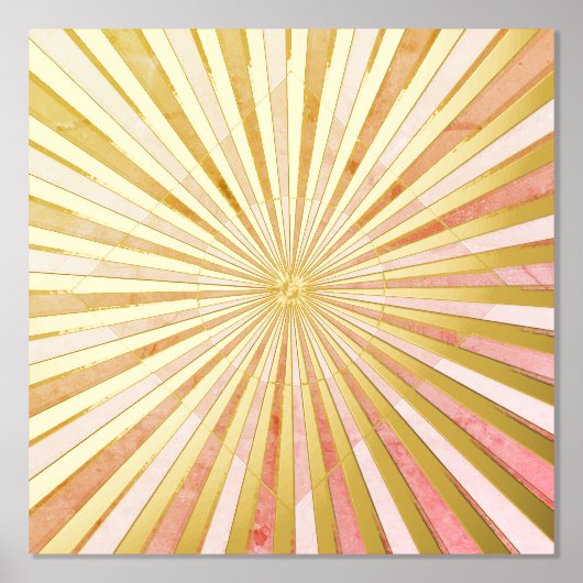 Abstrakte Sun Foliendrucke (Vorderseite)