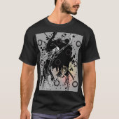 ABSTRAKTE SURF-SKELETT T-Shirt (Vorderseite)