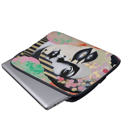 abstrakte surreal laptopschutzhülle (Vorne Knopf)