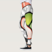 Abstrakte Sushi-Rolle Leggings (Links)