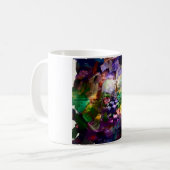 Abstrakte Symbolfläche Kaffeetasse (Vorderseite Links)
