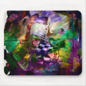 Abstrakte Symbolfläche Mousepad (Vorne)