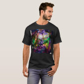 Abstrakte Symbolfläche T-Shirt (Vorne ganz)