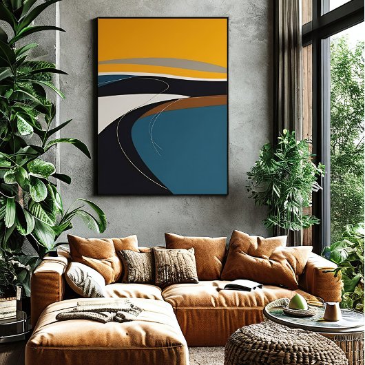 Abstrakte Symphonie Poster