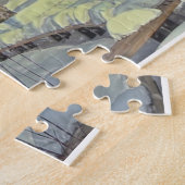 Abstrakte Szene. Central Park New York. Puzzle (Seite)