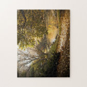 Abstrakte Szene. Central Park New York. Puzzle (Vertikal)