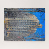 Abstrakte Szene. Central Park New York. Puzzle (Horizontal)