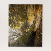 Abstrakte Szene. Central Park New York. Puzzle (Vertikal)