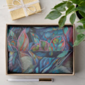 Abstrakte Tabukatze Seidenpapier (Geschenk)