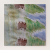 Abstrakte Tannenbaume Jigsaw Puzzle (Horizontal)