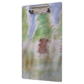 Abstrakte Tannenbaume Klemmbrett (Links)