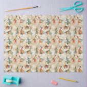 Abstrakte Tänzer Seidenpapier (Basteln)