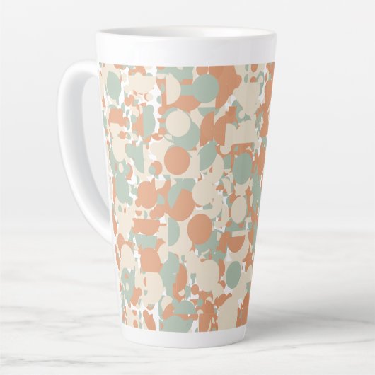 abstrakte Tarnung Milchtasse (Linke Ecke)