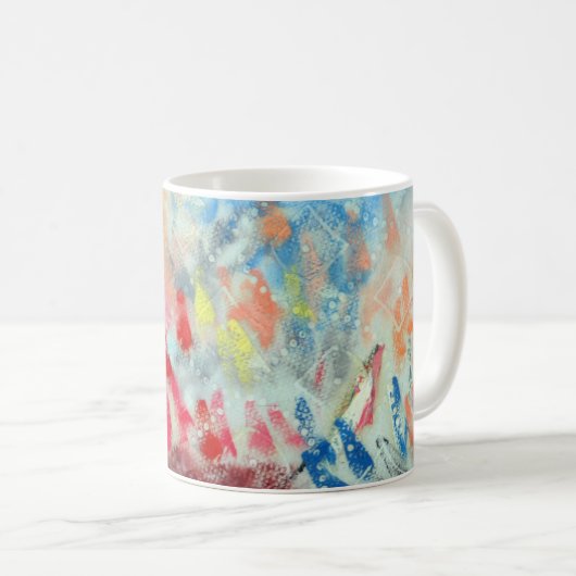 abstrakte Tasse (VorderseiteRechts)