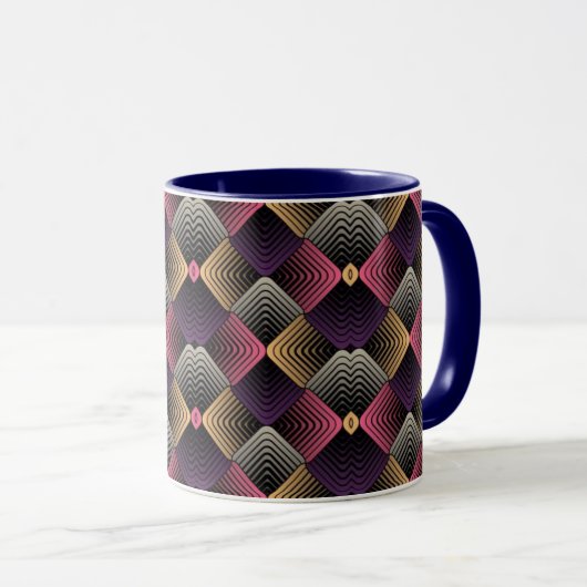 abstrakte Tasse (VorderseiteRechts)