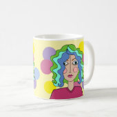 Abstrakte Tasse (VorderseiteRechts)