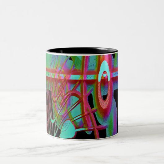 Abstrakte Tasse (Mittel)