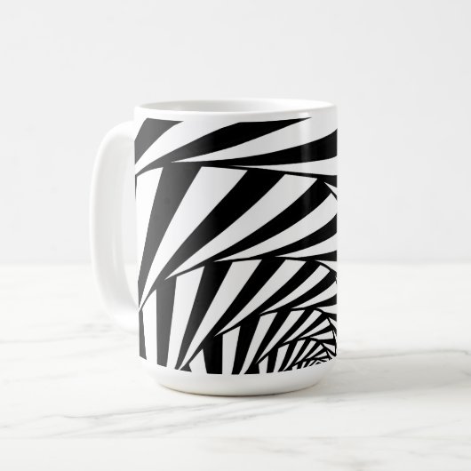 Abstrakte Tasse (Vorderseite Links)