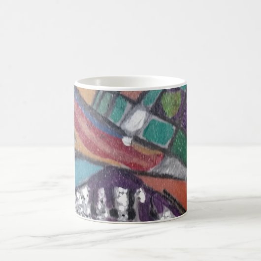 Abstrakte Tasse (Mittel)