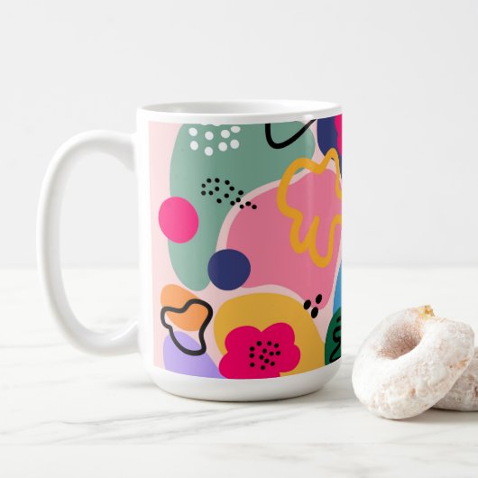 Abstrakte Tasse (Mit Donut)