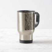 Abstrakte Tasse der Bleistiftgrafik (VorderseiteRechts)