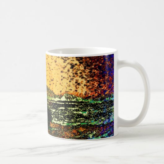 Abstrakte Tasse der Sonne (Rechts)