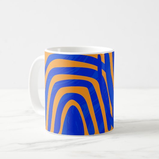 ABSTRAKTE TASSE! KAFFEETASSE (Vorderseite Links)
