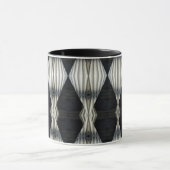 Abstrakte Tasse Schwarz/Weiß 2 (Zentrum)