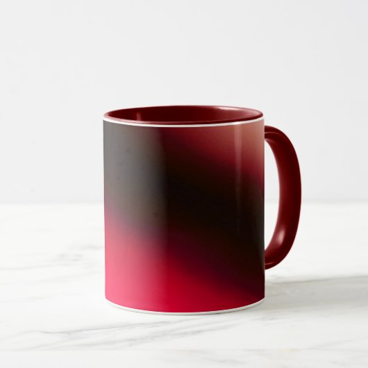 Abstrakte Tasse von Red Explorer (VorderseiteRechts)
