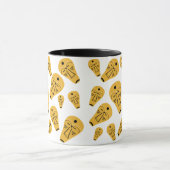 Abstrakte Tätowiermaske der Aborigine Tasse (Zentrum)