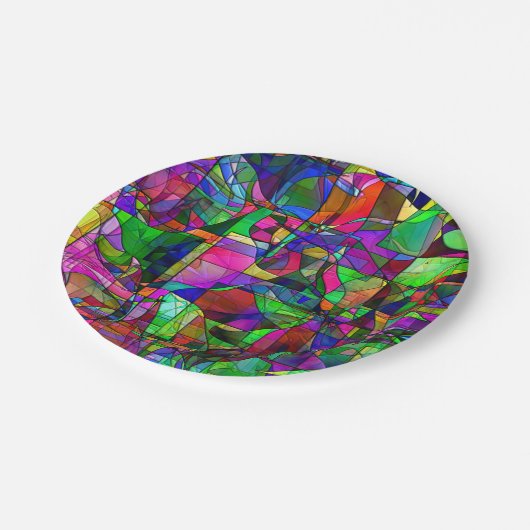 Abstrakte Teller (Schrägansicht)