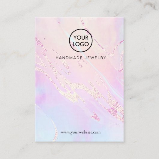 abstrakte Textanzeigerkarte Visitenkarte (Vorderseite)