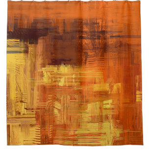 Abstrakte Textur. 2d Abbildung. Ausdruckskraft Duschvorhang