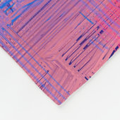 Abstrakte Textur. 2d Abbildung. Ausdruckskraft Fleecedecke (Ecke)