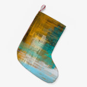 Abstrakte Textur. 2d Abbildung. Ausdruckskraft Kleiner Weihnachtsstrumpf (Vorderansicht (hängend))