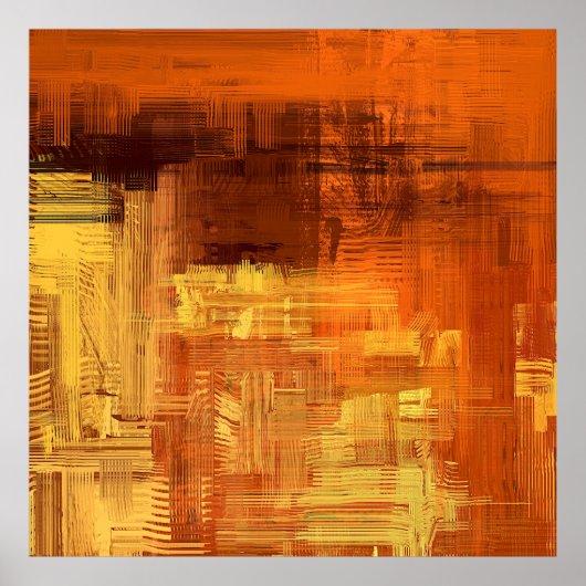 Abstrakte Textur. 2d Abbildung. Ausdruckskraft Poster (Vorne)