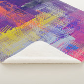 Abstrakte Textur. 2d Abbildung. Ausdruckskraft Sherpadecke (3/4)