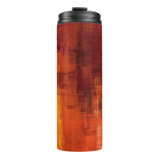 Abstrakte Textur. 2d Abbildung. Ausdruckskraft Thermosbecher (Vorderseite)