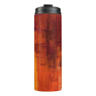 Abstrakte Textur. 2D-Illustration. Ausdrucksstarke Thermosbecher