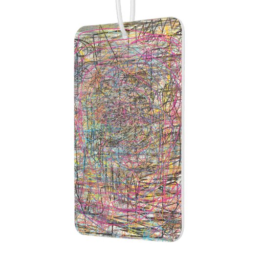 Abstrakte Textur Autolufterfrischer (Links)