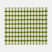 abstrakte Textur, buntes Gingham-Muster, modern Fleecedecke (Vorderseite (Horizontal))
