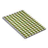 abstrakte Textur, farbenfrohes Gingham-Muster, mod Notizblock (Rechte Seite)