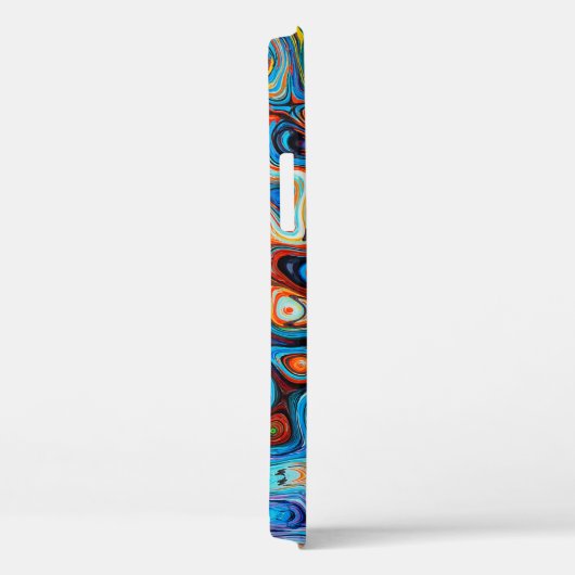 Abstrakte Textur farbig Case-Mate iPhone Hülle (Rückseite / Rechts)