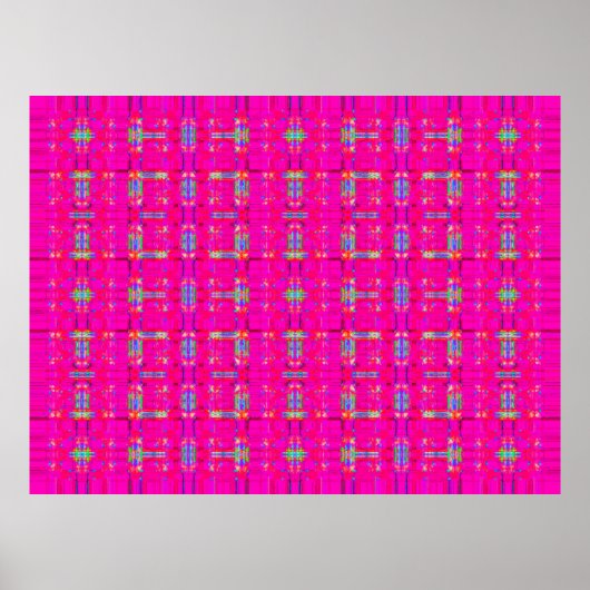 abstrakte Textur, karierte Farbmuster, moderne Poster (Vorne)